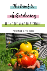 The benefits for Gardening