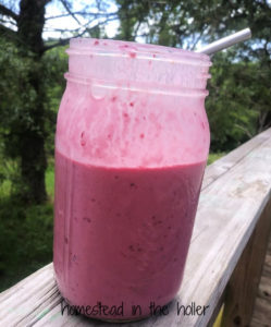 blackberry smoothie